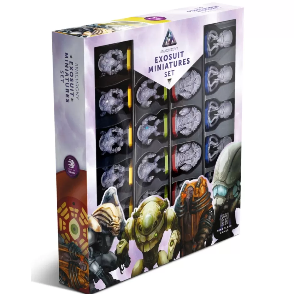 Shop Mindclash Games Anachrony - Exosuit Miniatures Set (Exp.)