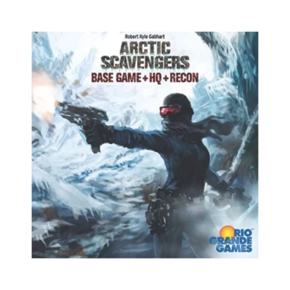 Rio Grande Games Arctic Scavengers: Base Game+Hq+Recon | Kortspel