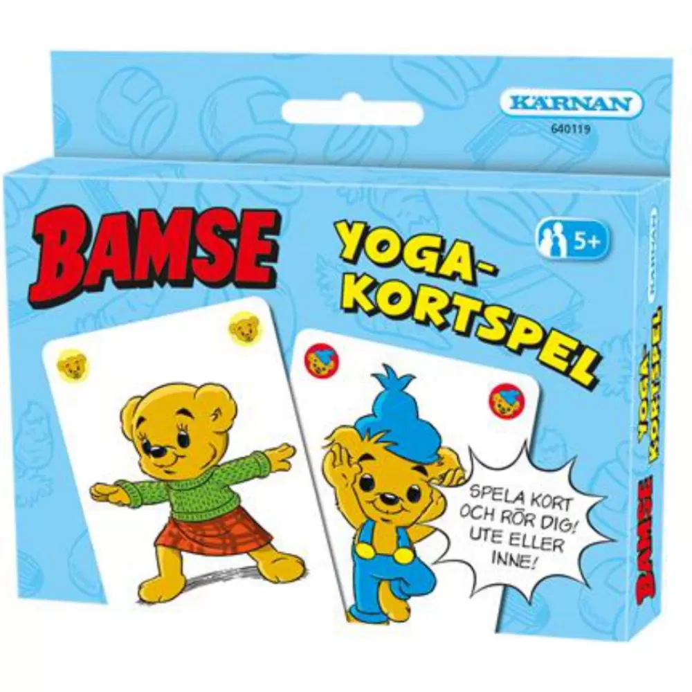 Kärnan Bamse Yogakortspel | Familjespel