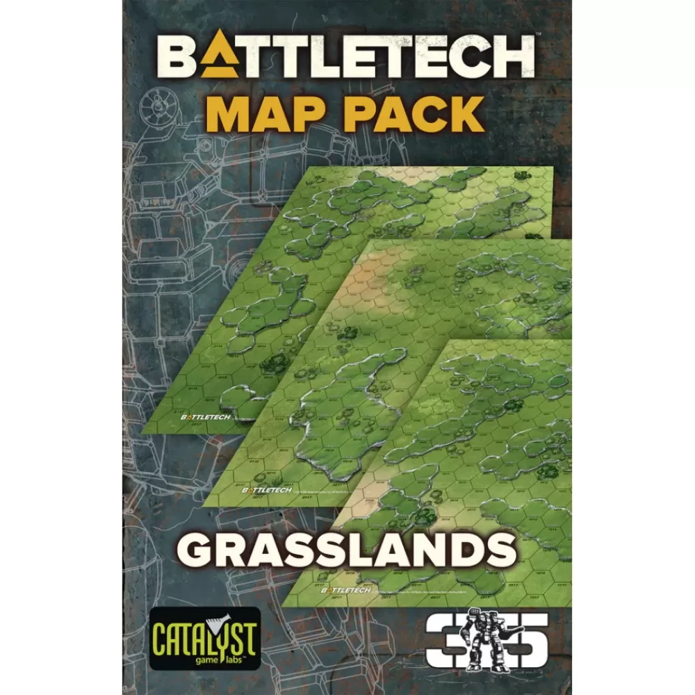 Outlet Catalyst Game Labs Battletech: Map Pack - Grasslands (Exp.)