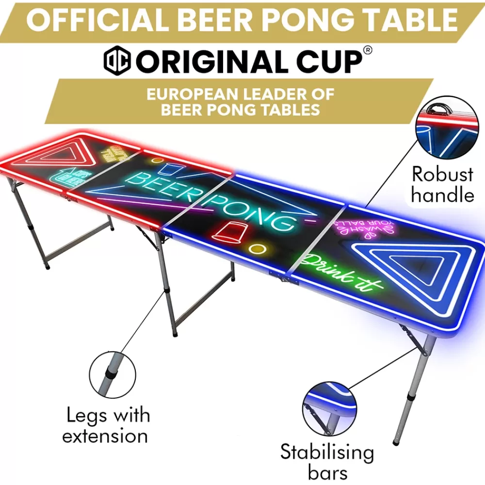 Original Cup Beer Pong Bord Led | Festspel