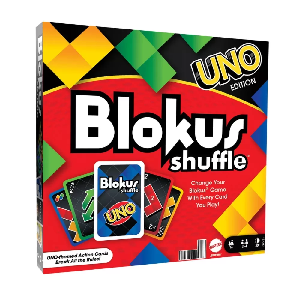Mattel Blokus Shuffle: Uno Edition | Familjespel