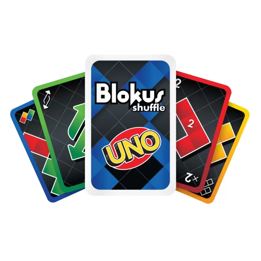 Mattel Blokus Shuffle: Uno Edition | Familjespel