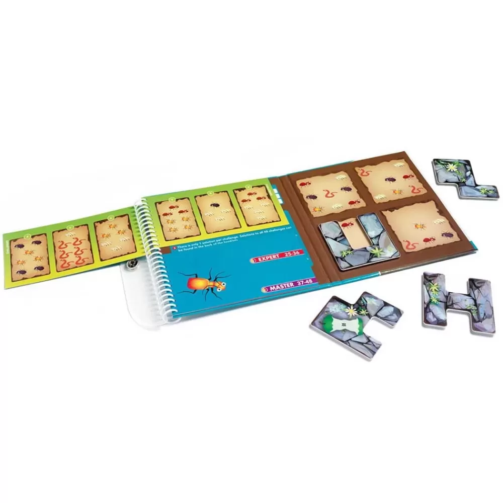 SmartGames Busy Bugs Magnetiskt Resespel | Knep & Knåp