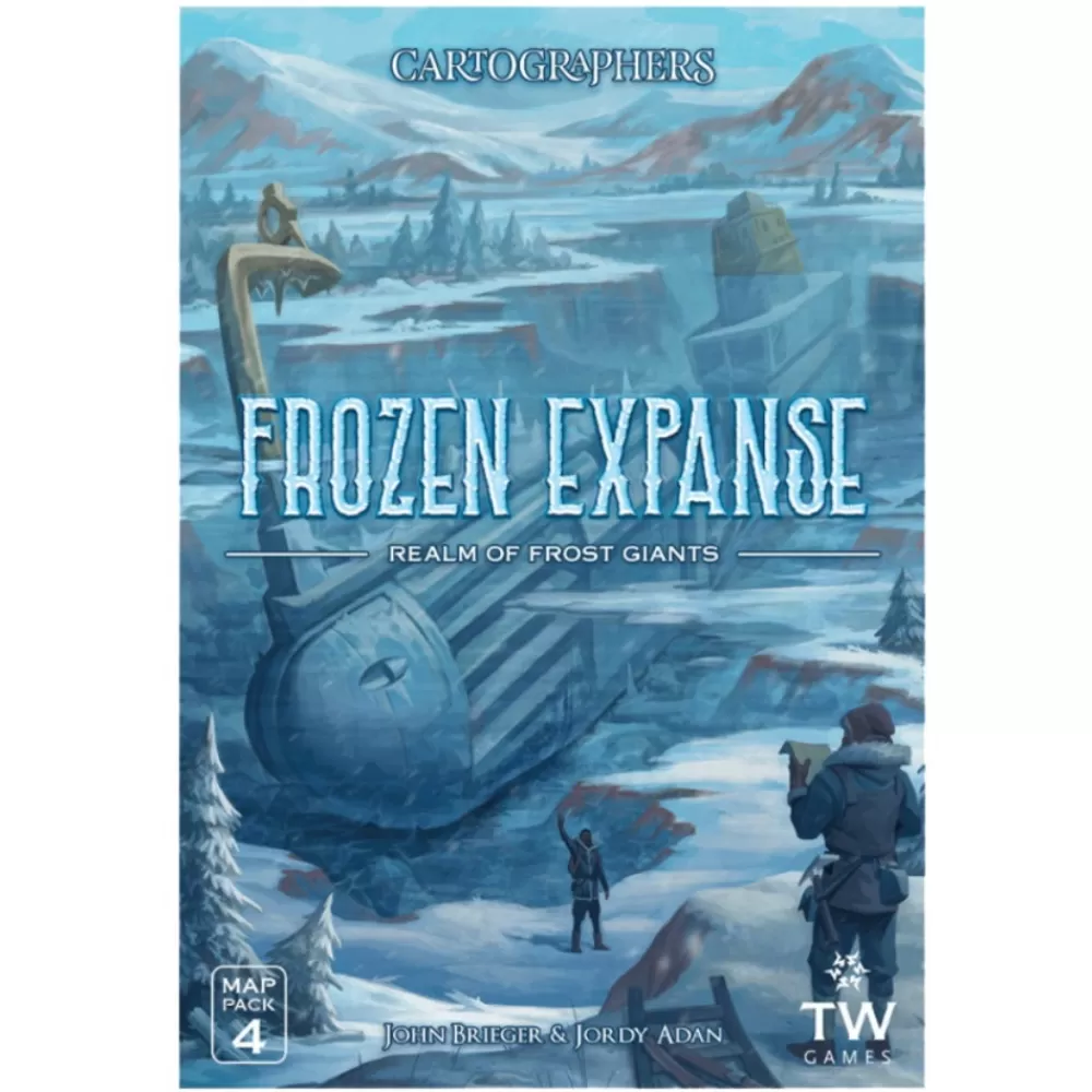 Cheap * Cartographers: Frozen Expanse - Realm Of Frost Giants (Exp.)