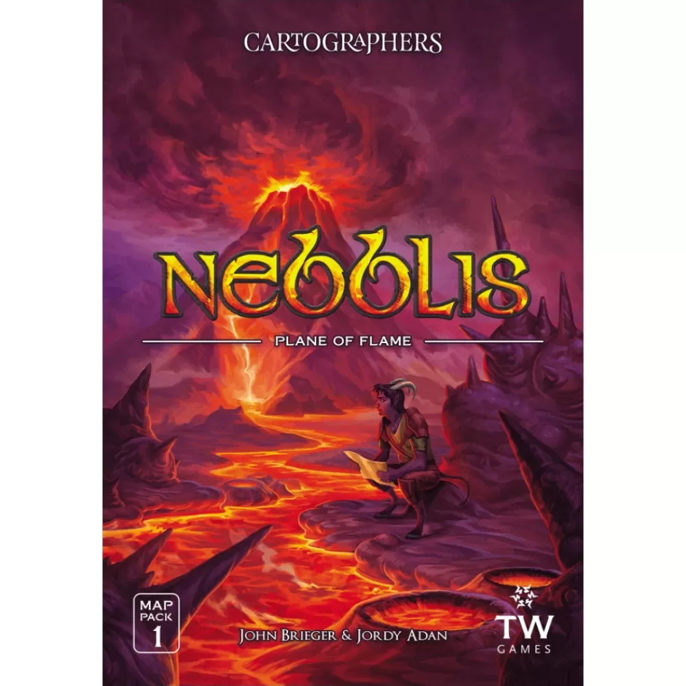 Shop * Cartographers: Nebblis - Plane Of Flame (Exp.)