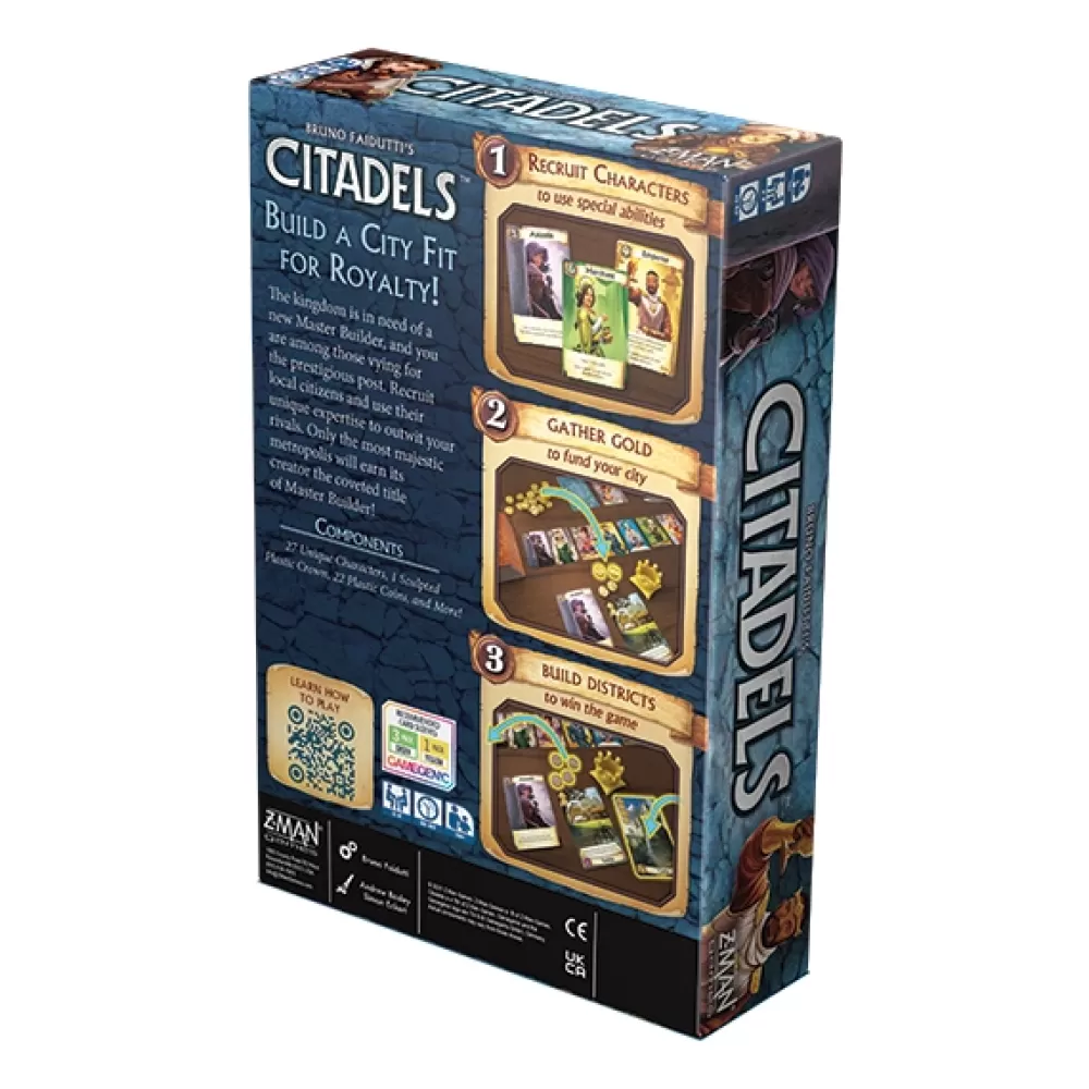 Z-MAN Games Citadels (Eng.) | Kortspel