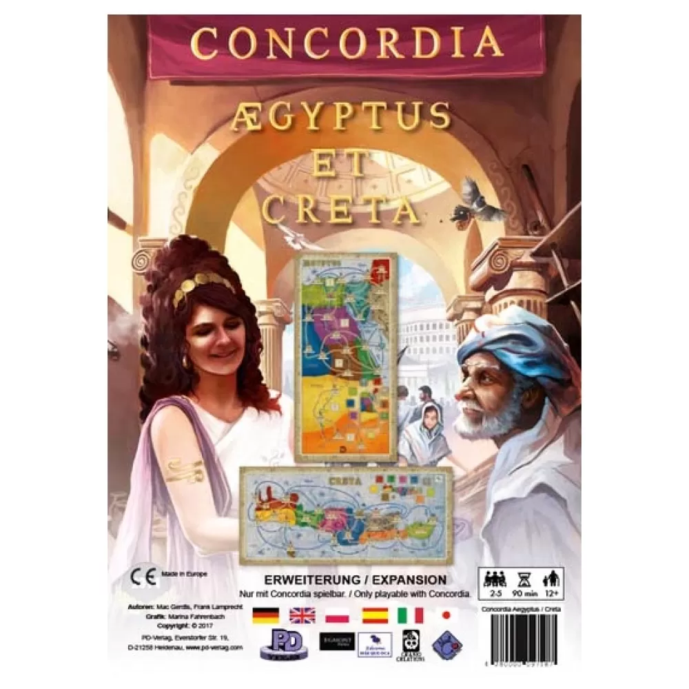 Outlet Rio Grande Games Concordia: Aegyptus / Creta (Exp.)