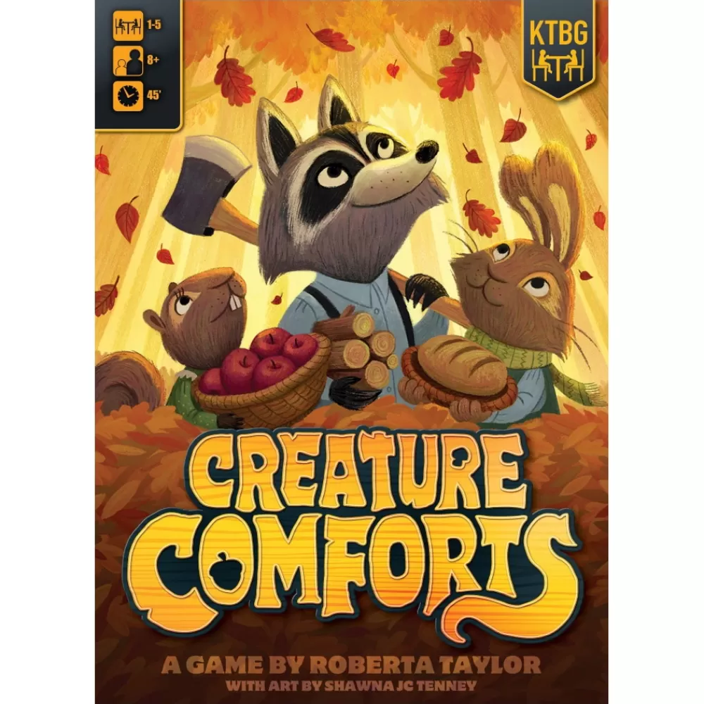 Kids Table BG Creature Comforts | Familjespel