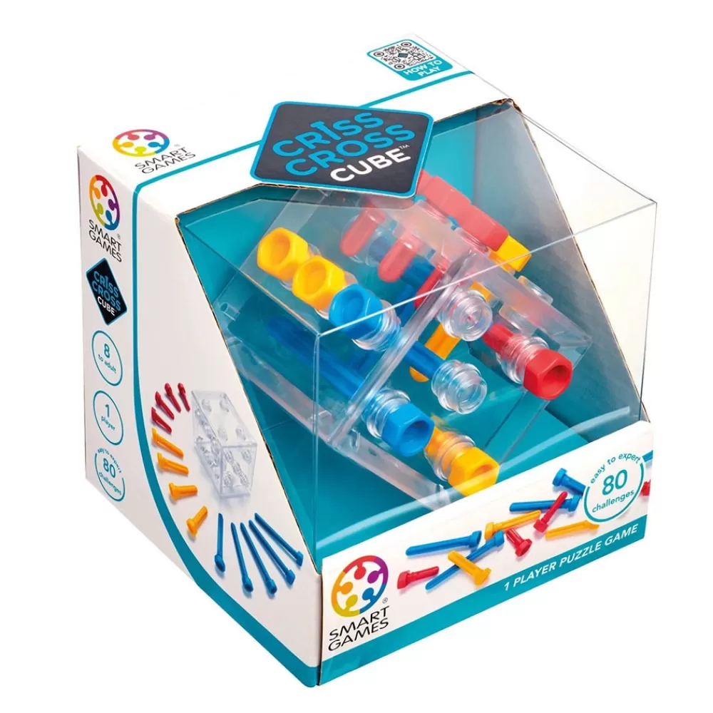SmartGames Criss Cross Cube | Knep & Knåp
