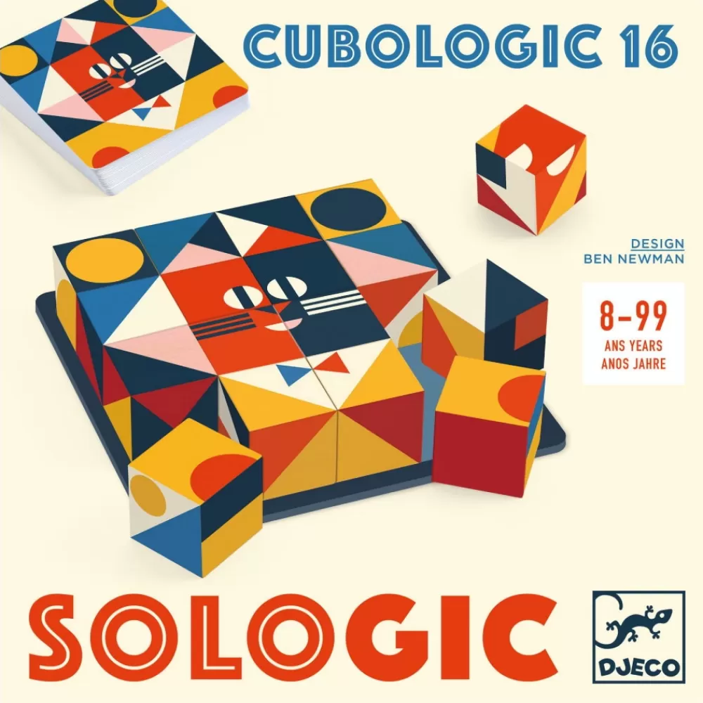 Djeco Cubologic 16 (Swe) | Familjespel