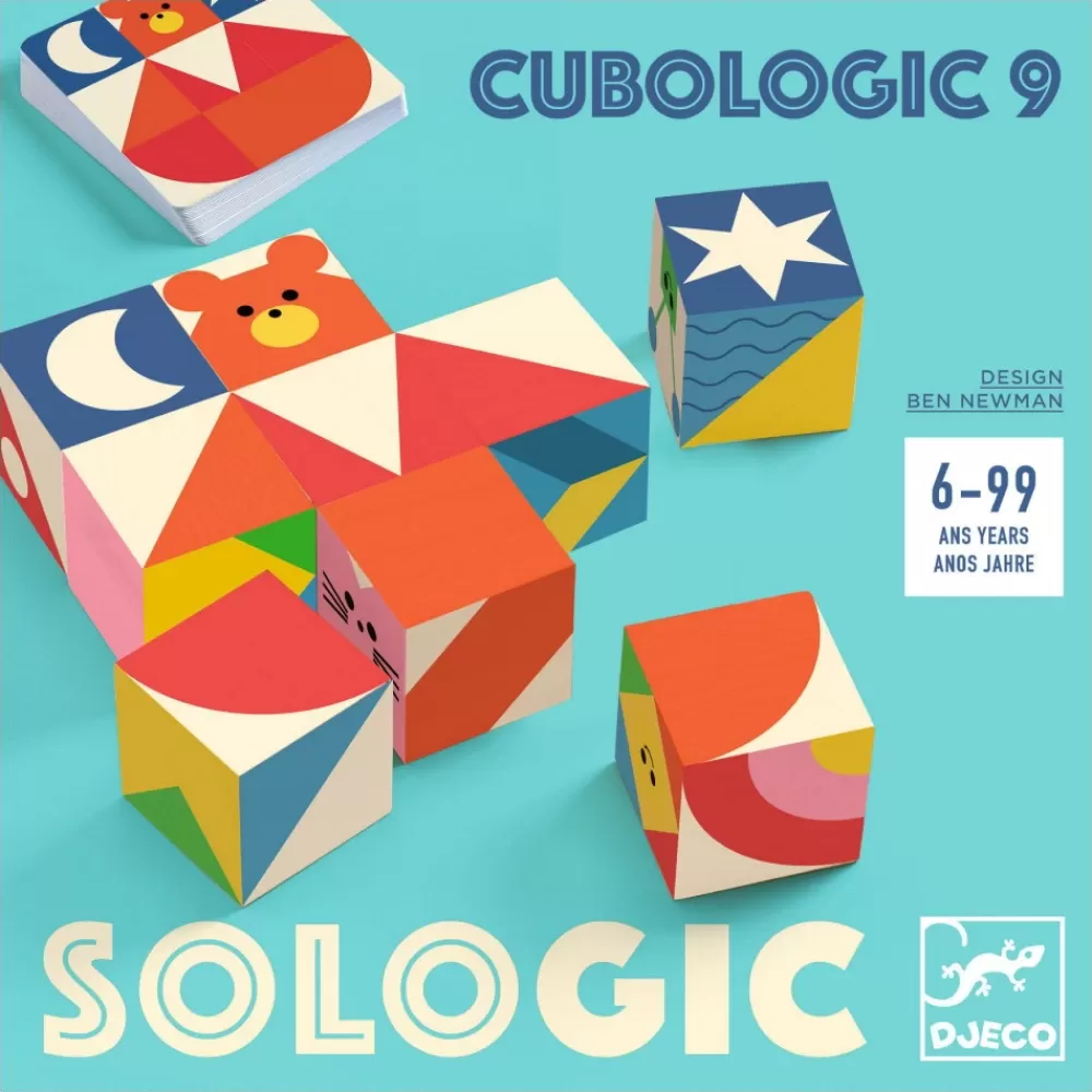 Djeco Cubologic 9 (Swe) | Familjespel
