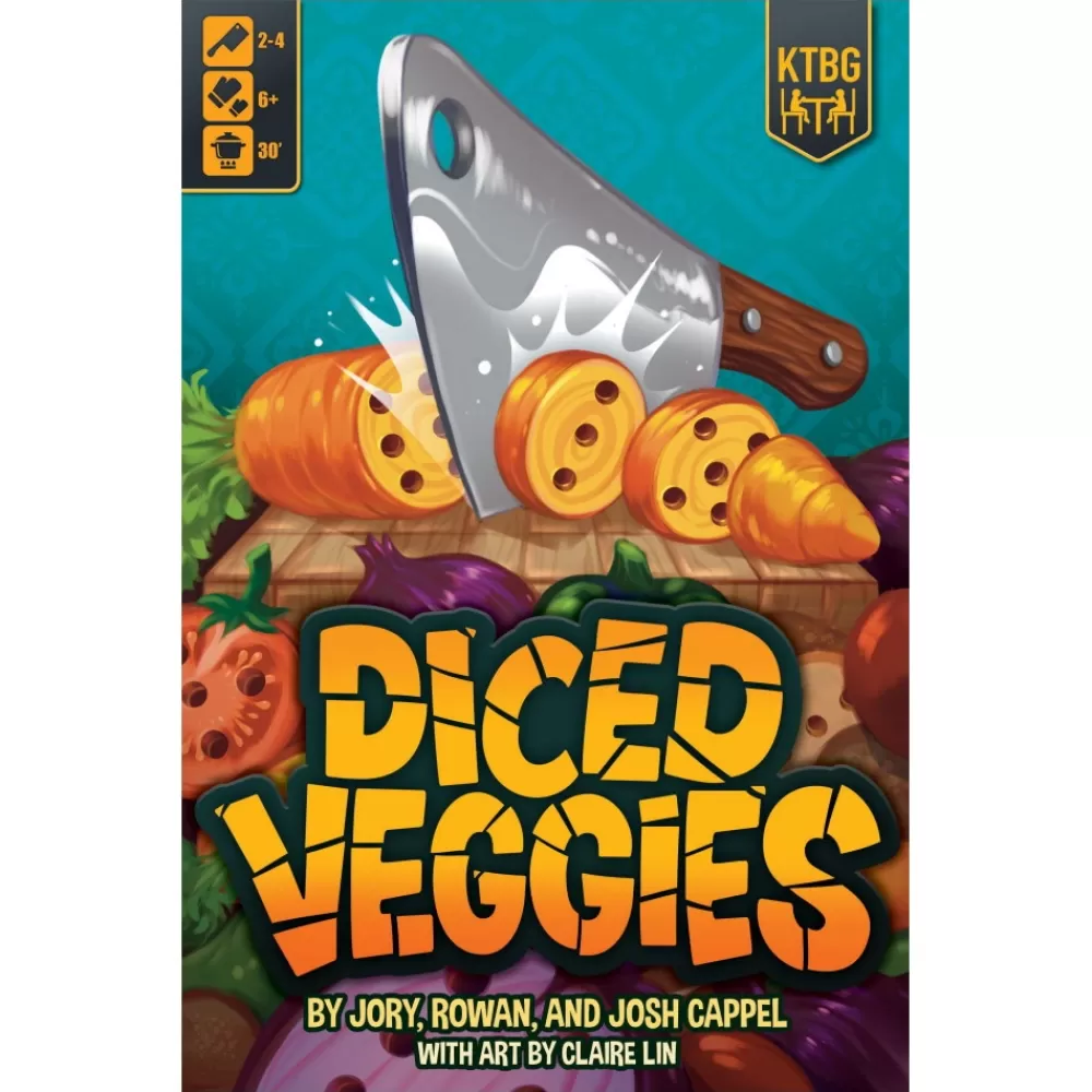 Kids Table BG Diced Veggies | Familjespel