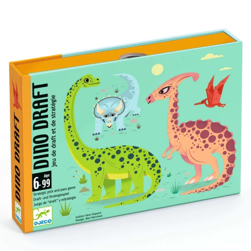 Djeco Dino Draft (Swe) | Kortspel