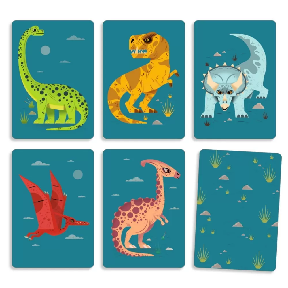 Djeco Dino Draft (Swe) | Kortspel