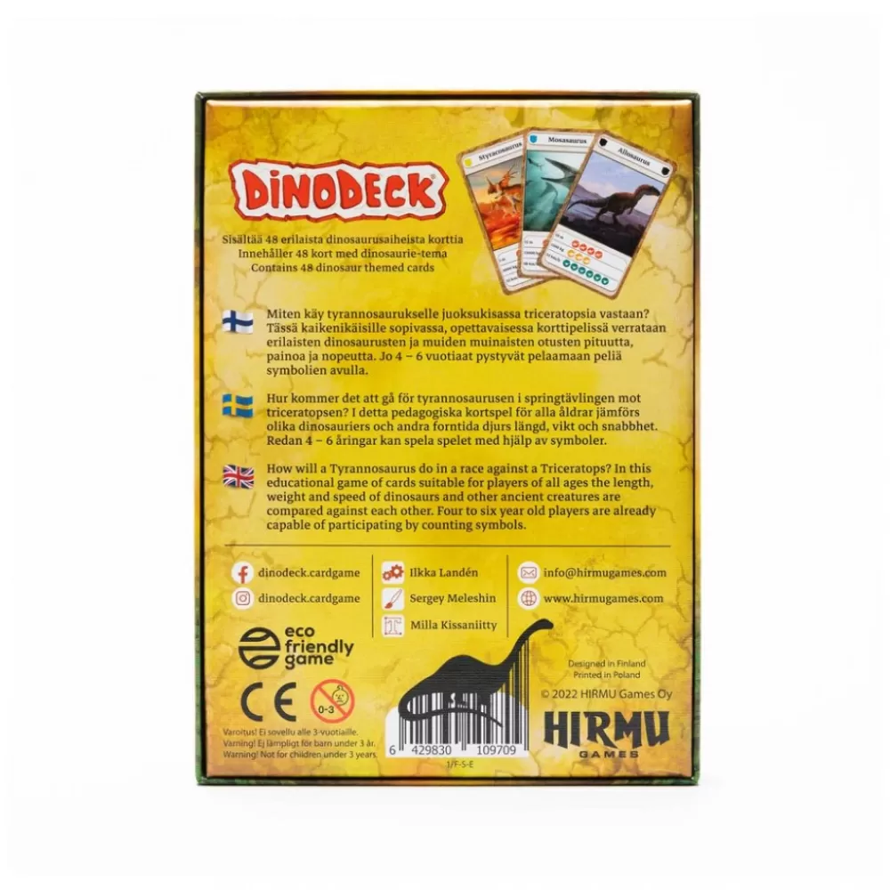 Hirmu Games Dinodeck | Kortspel