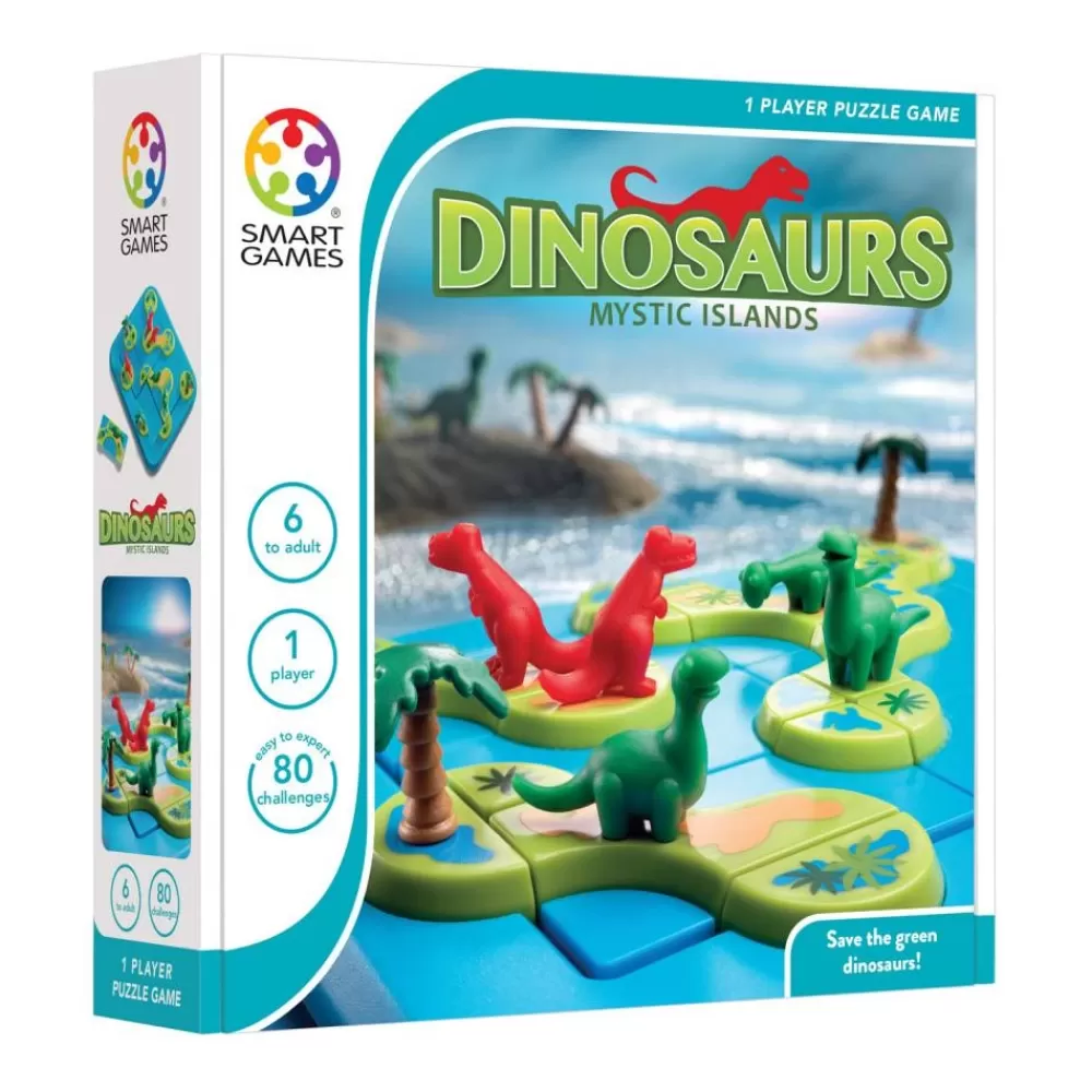 SmartGames Dinosaurs - Mystic Islands | Familjespel