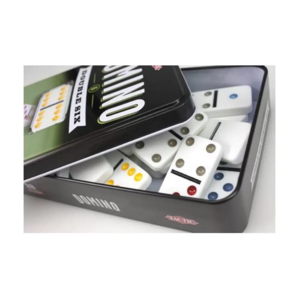 Tactic Domino Double 6 I Platlada | Klassiska