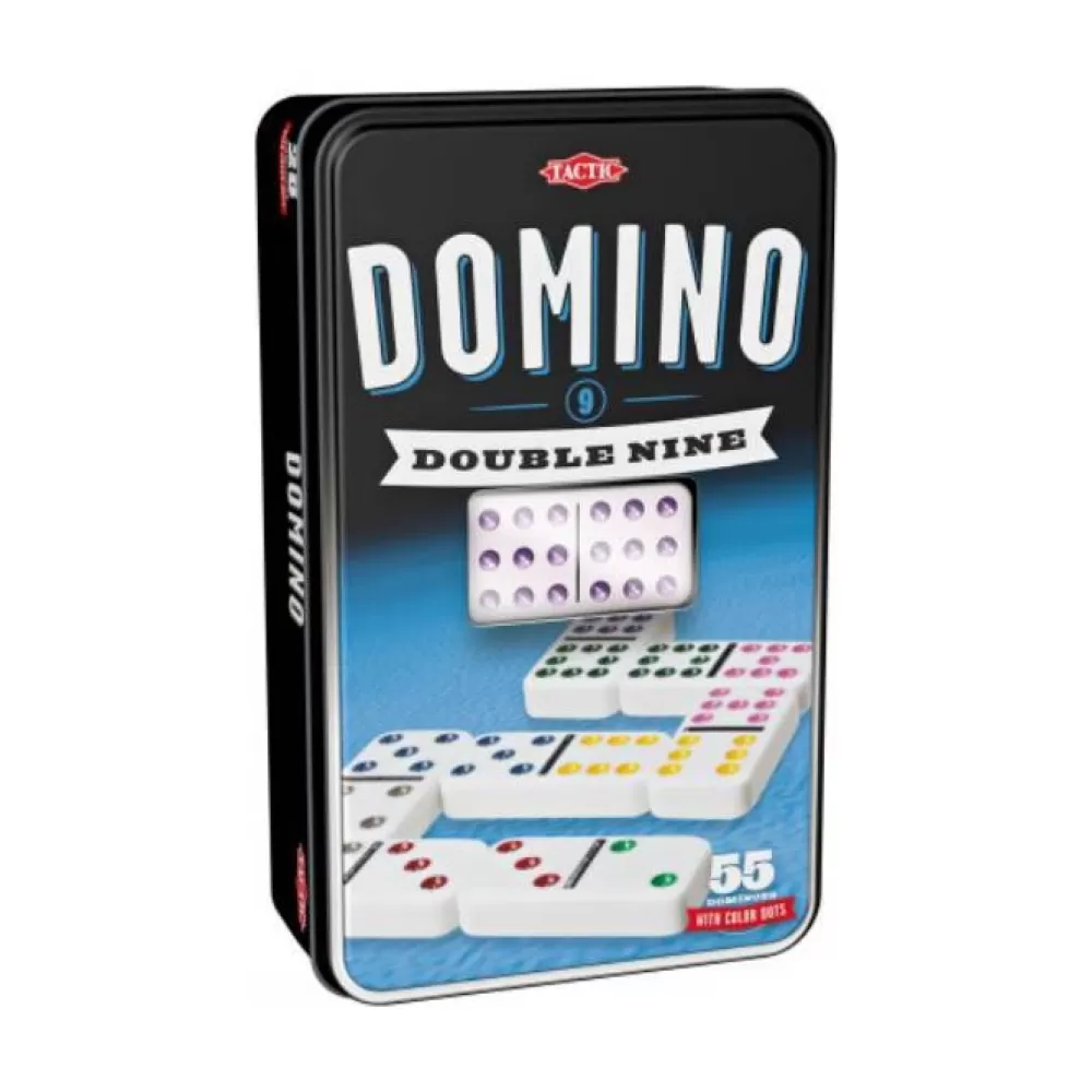 Tactic Domino Double 9 I Platlada | Klassiska