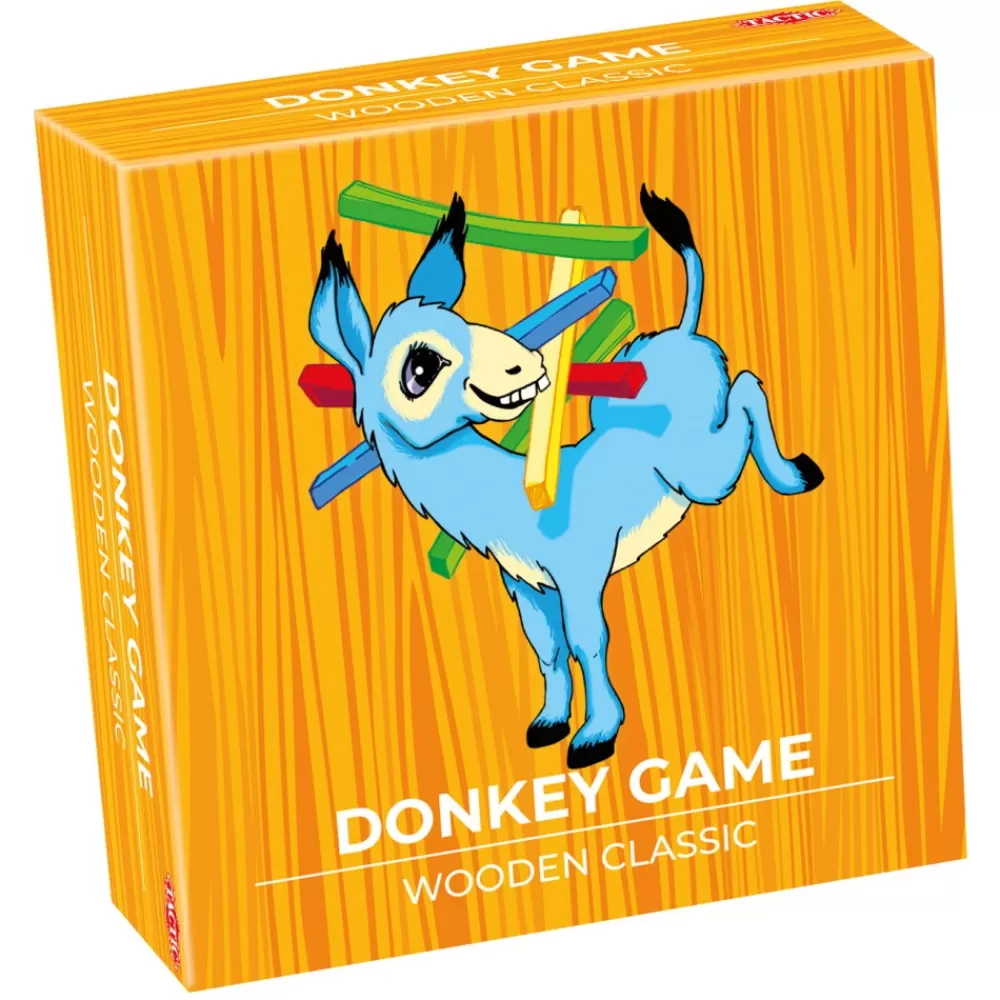 Discount Tactic Donkey Game - Wooden Classic