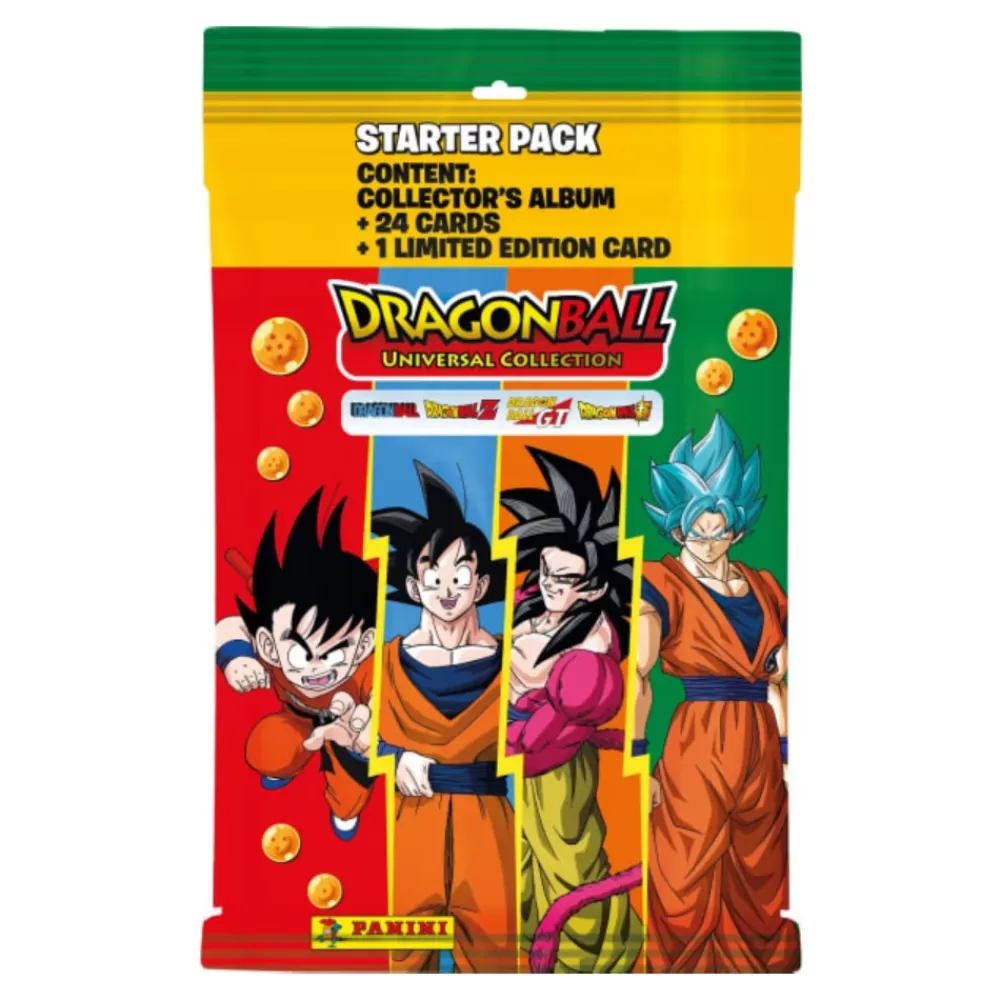 Panini Dragonball - Universal Collection - Samlarkort Startpaket | Kortspel