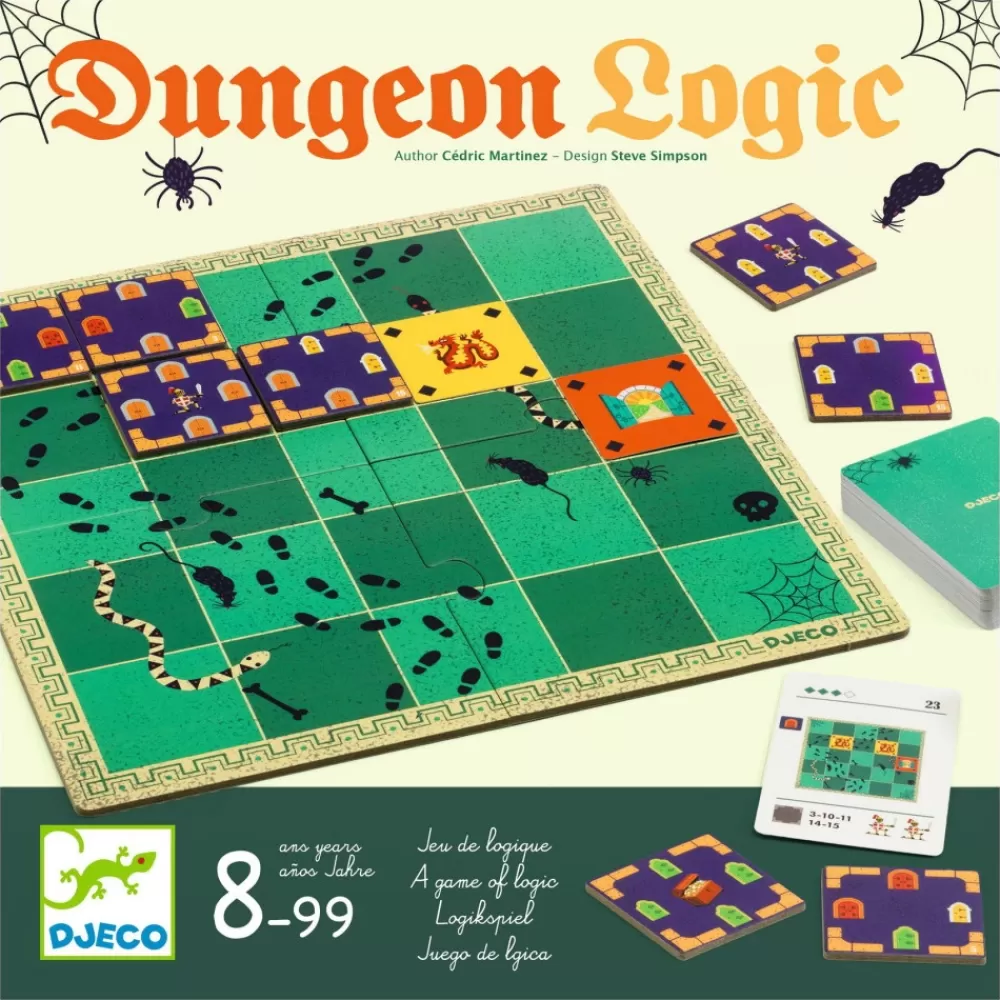 Djeco Dungeon Logic (Swe) | Familjespel