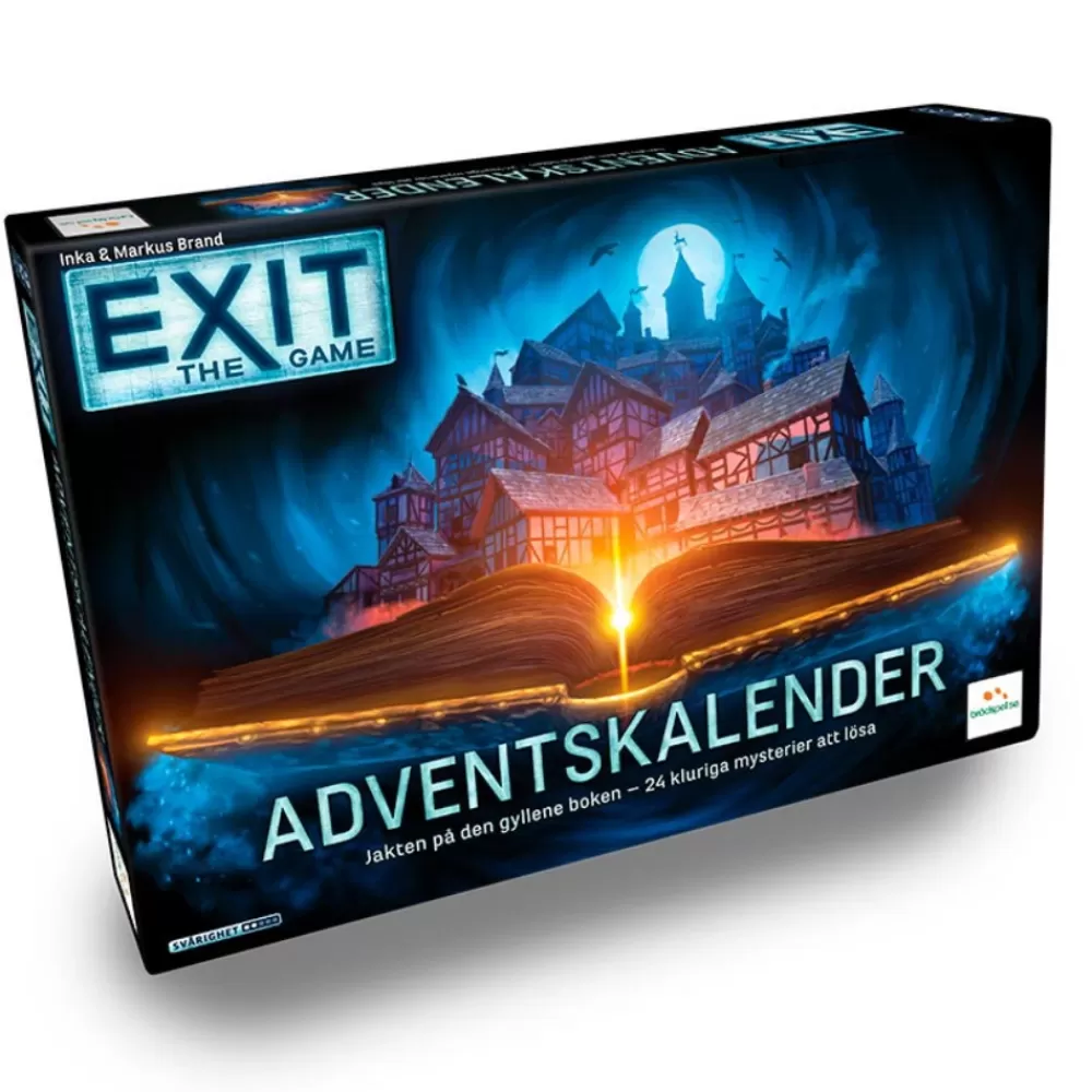 Lautapelit Exit: The Game - Adventskalender Jakten Pa Den Gyllene Boken | Knep & Knåp