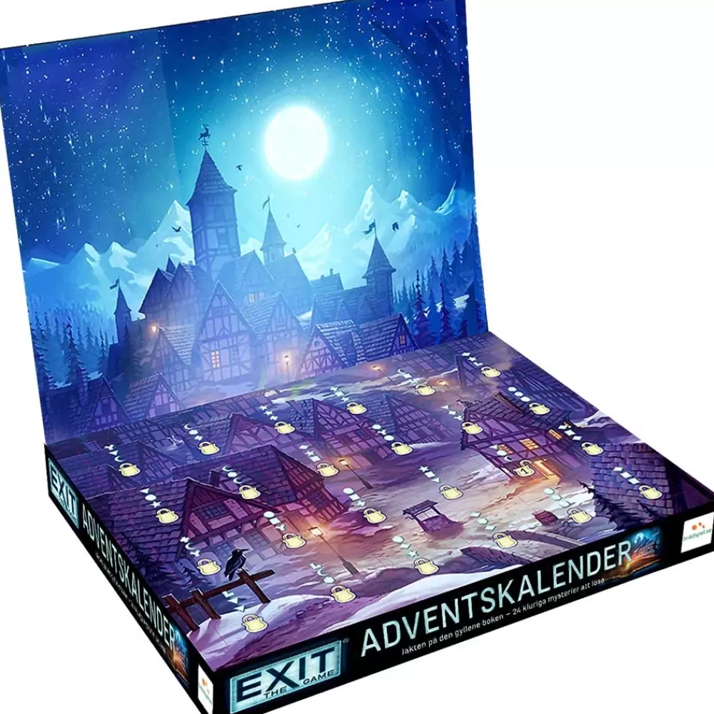 Lautapelit Exit: The Game - Adventskalender Jakten Pa Den Gyllene Boken | Knep & Knåp