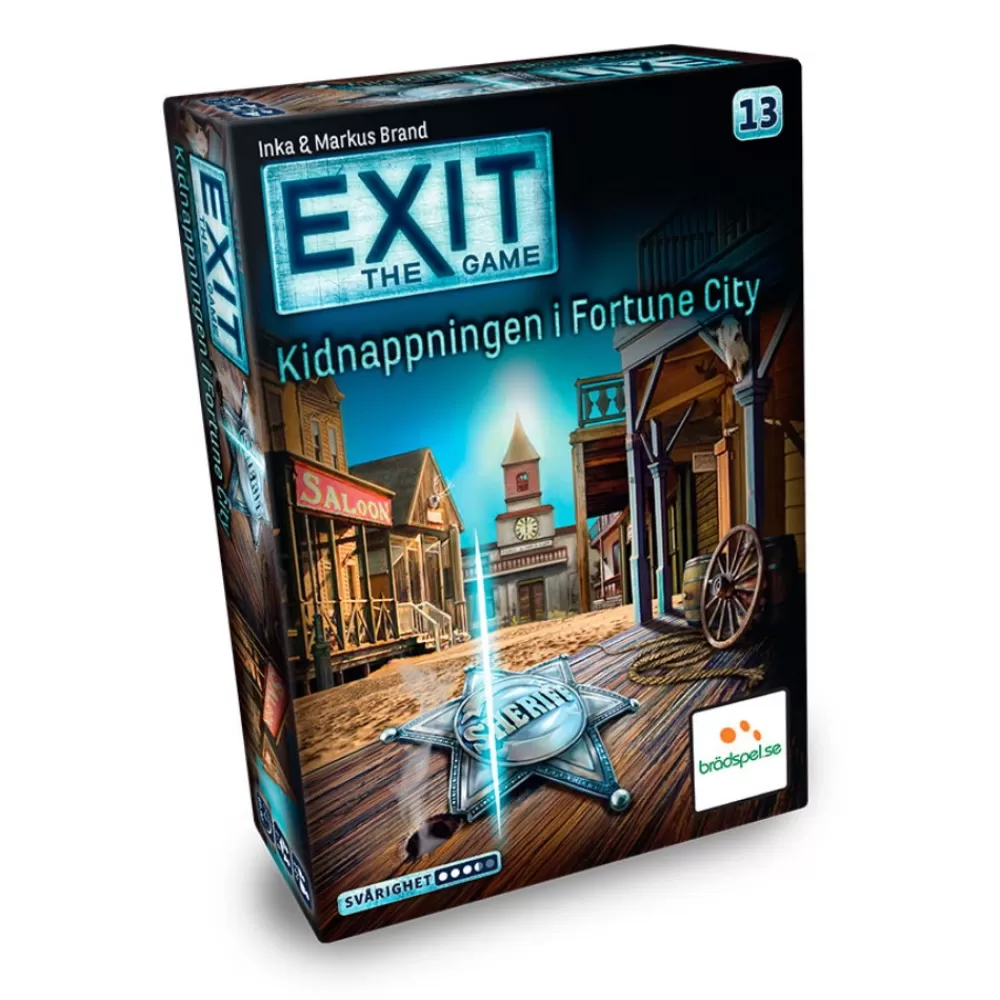 Lautapelit Exit: The Game - Kidnappningen I Fortune City (Swe) | Knep & Knåp