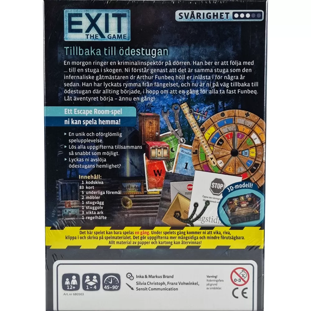 Lautapelit Exit: The Game - Tillbaka Till Odestugan | Knep & Knåp