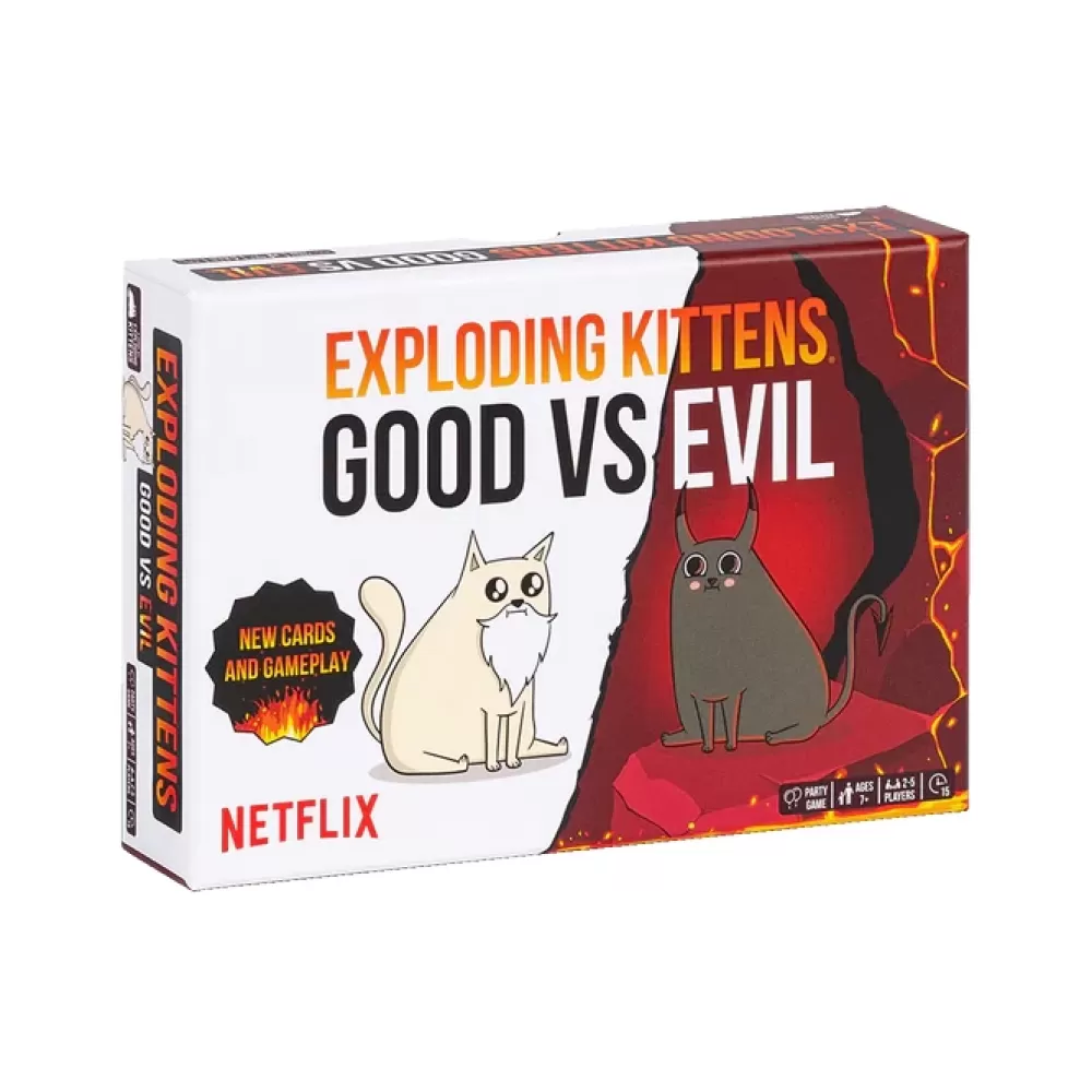 Exploding Kittens Good Vs. Evil (Eng) | Kortspel