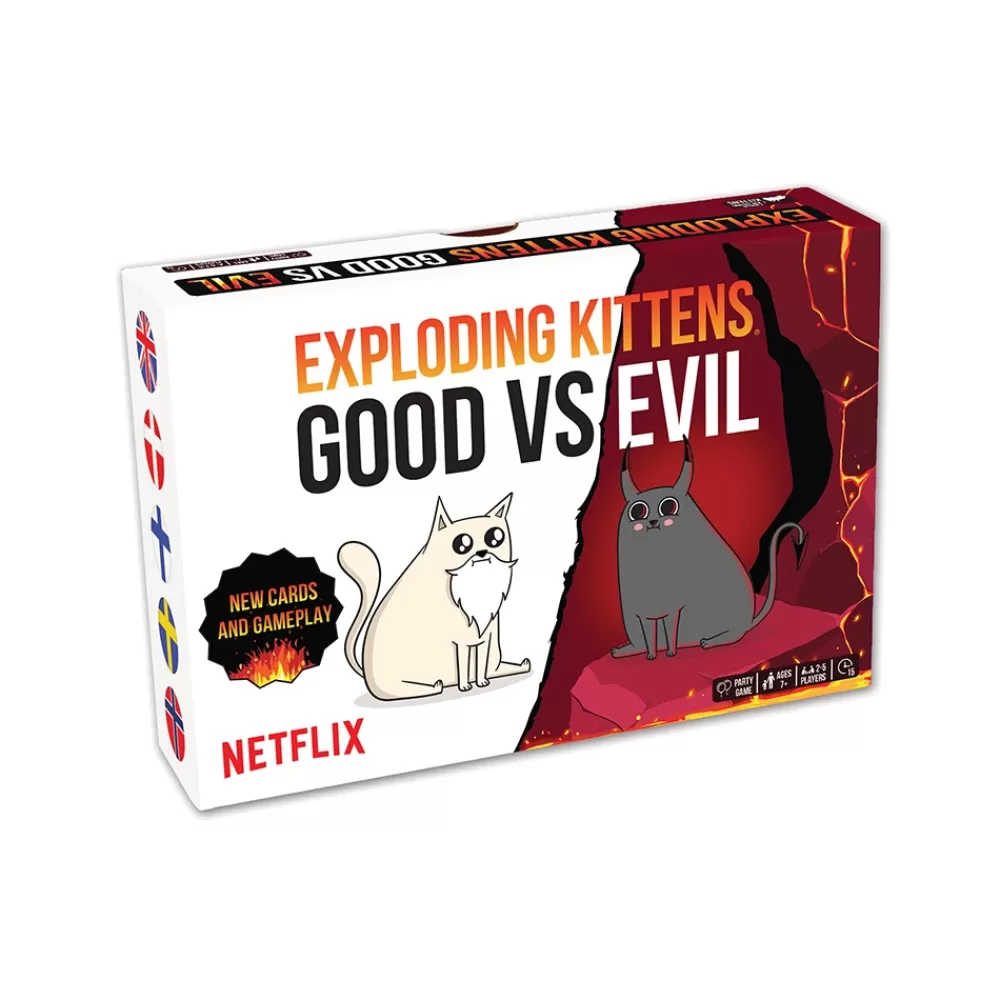 Exploding Kittens Good Vs. Evil (Swe) | Kortspel