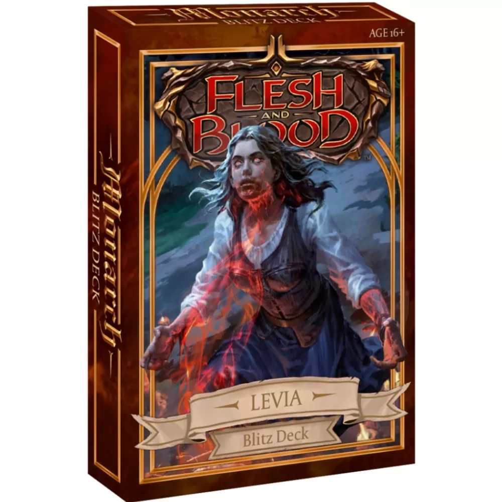* Flesh And Blood Tcg: Monarch - Levia Blitz Deck | Kortspel