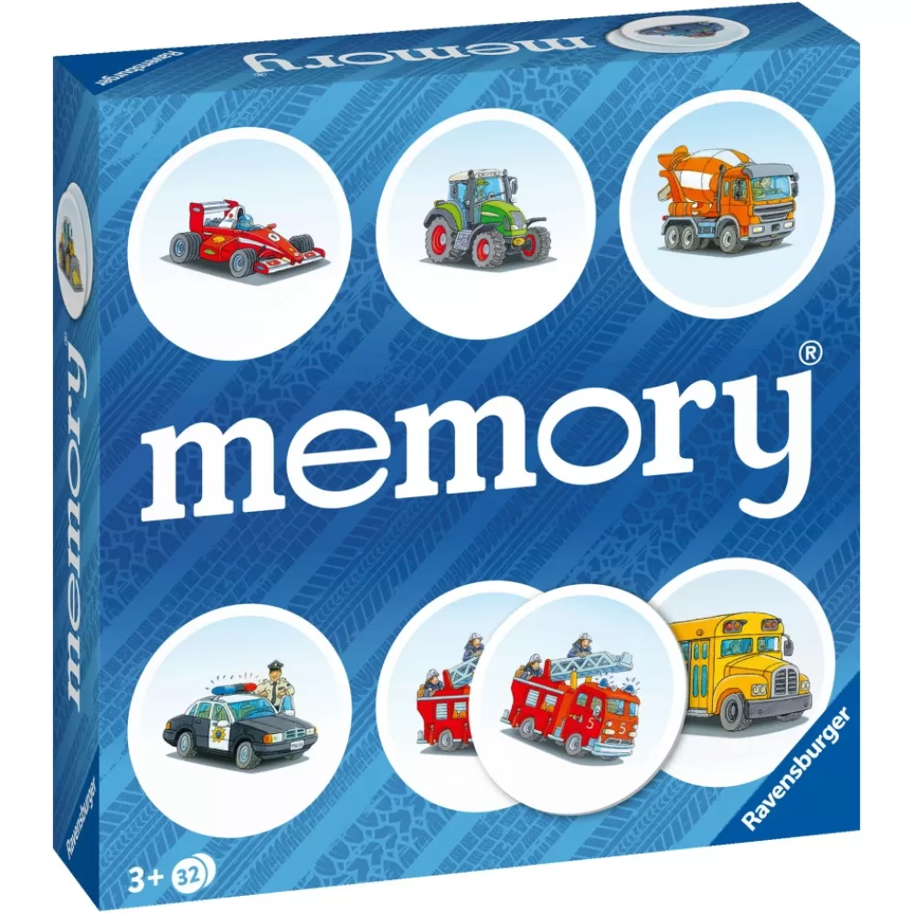 Ravensburger Fordons Memory | Familjespel