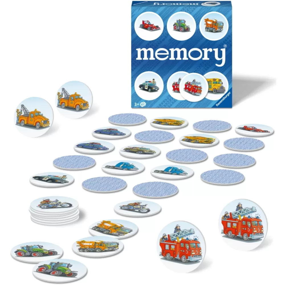 Ravensburger Fordons Memory | Familjespel