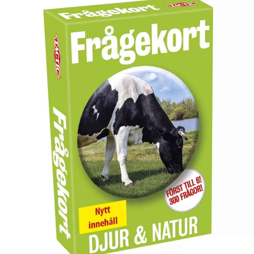 Tactic Fragekort: Djur & Natur | Kortspel
