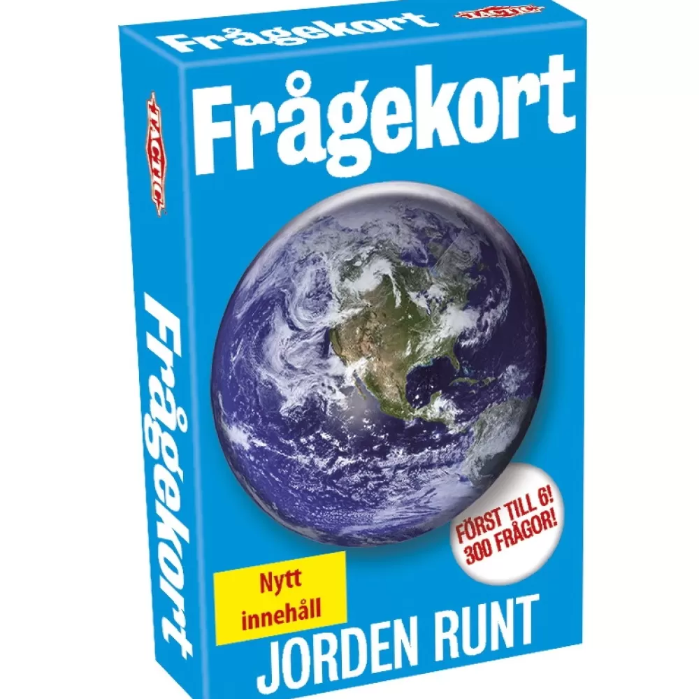 Tactic Fragekort: Jorden Runt | Kortspel