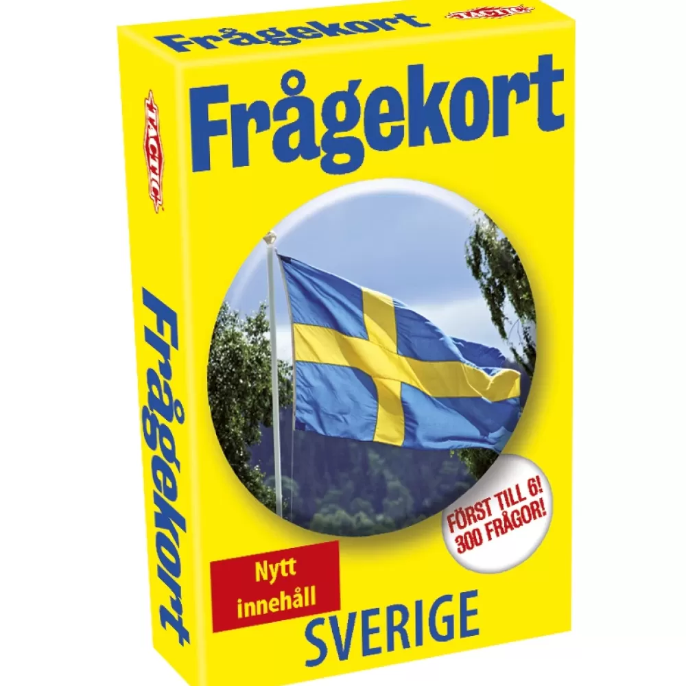 Tactic Fragekort: Sverige | Kortspel