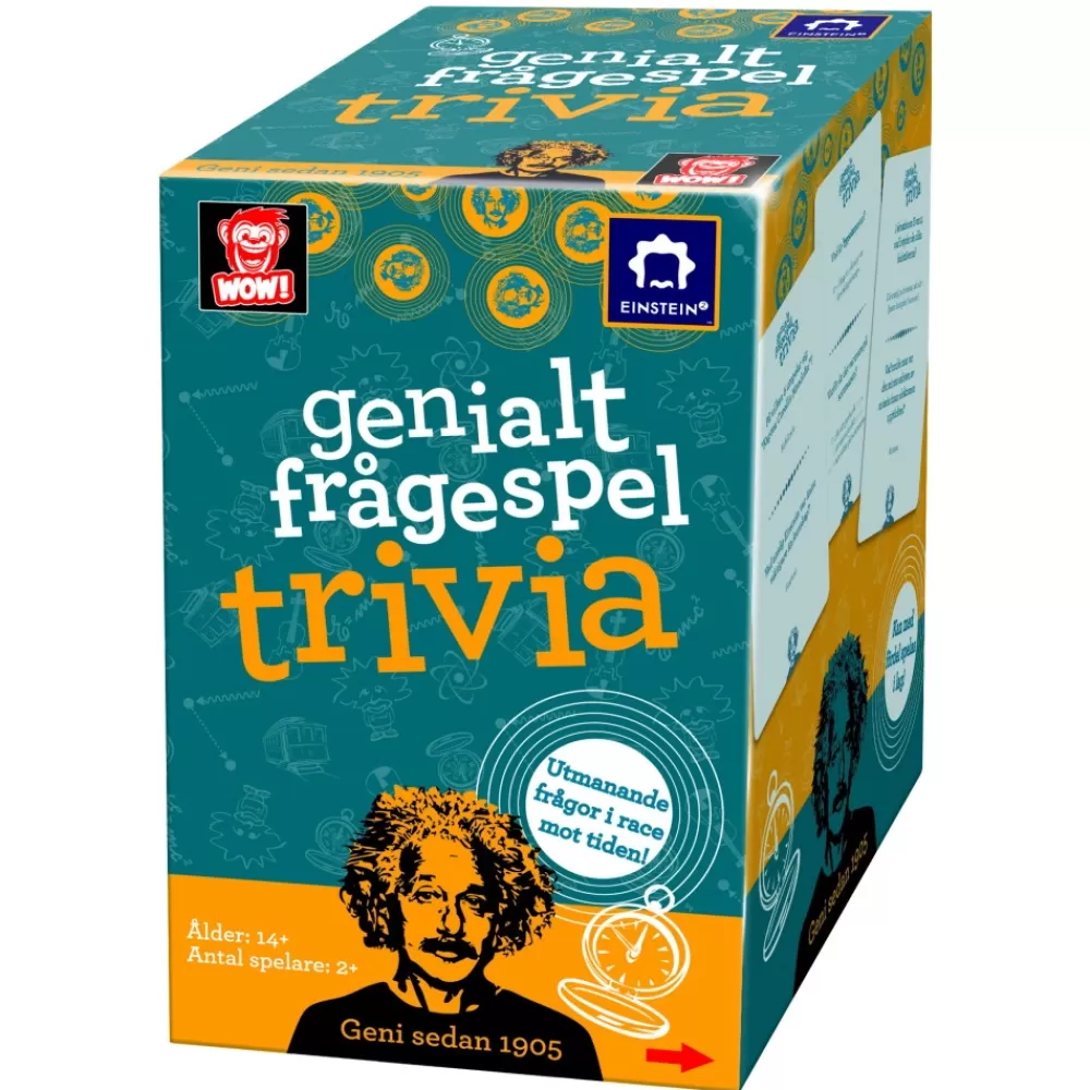 Wow! Genialt Fragespel - Trivia | Familjespel