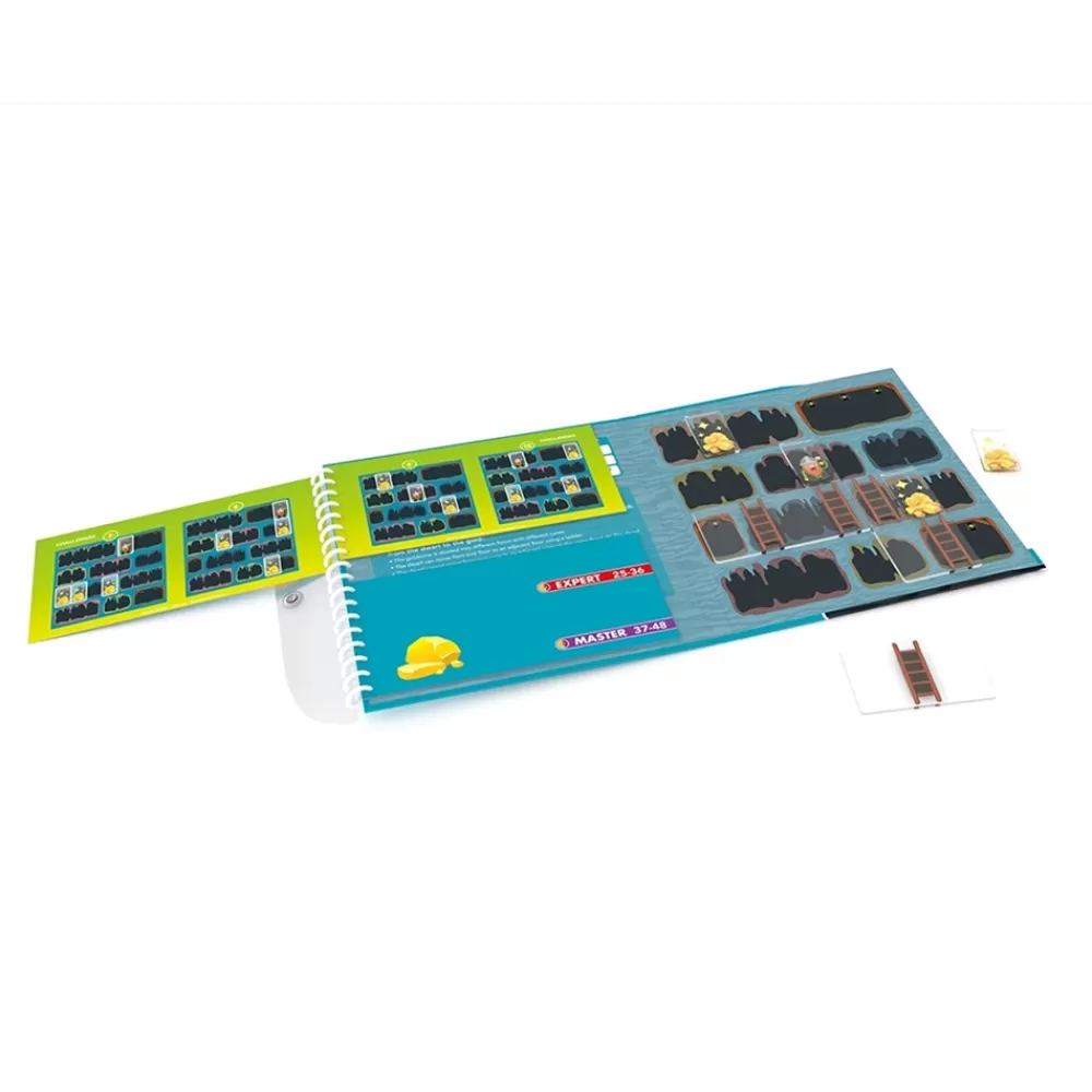 SmartGames Goldmine Magnetiskt Resespel | Knep & Knåp