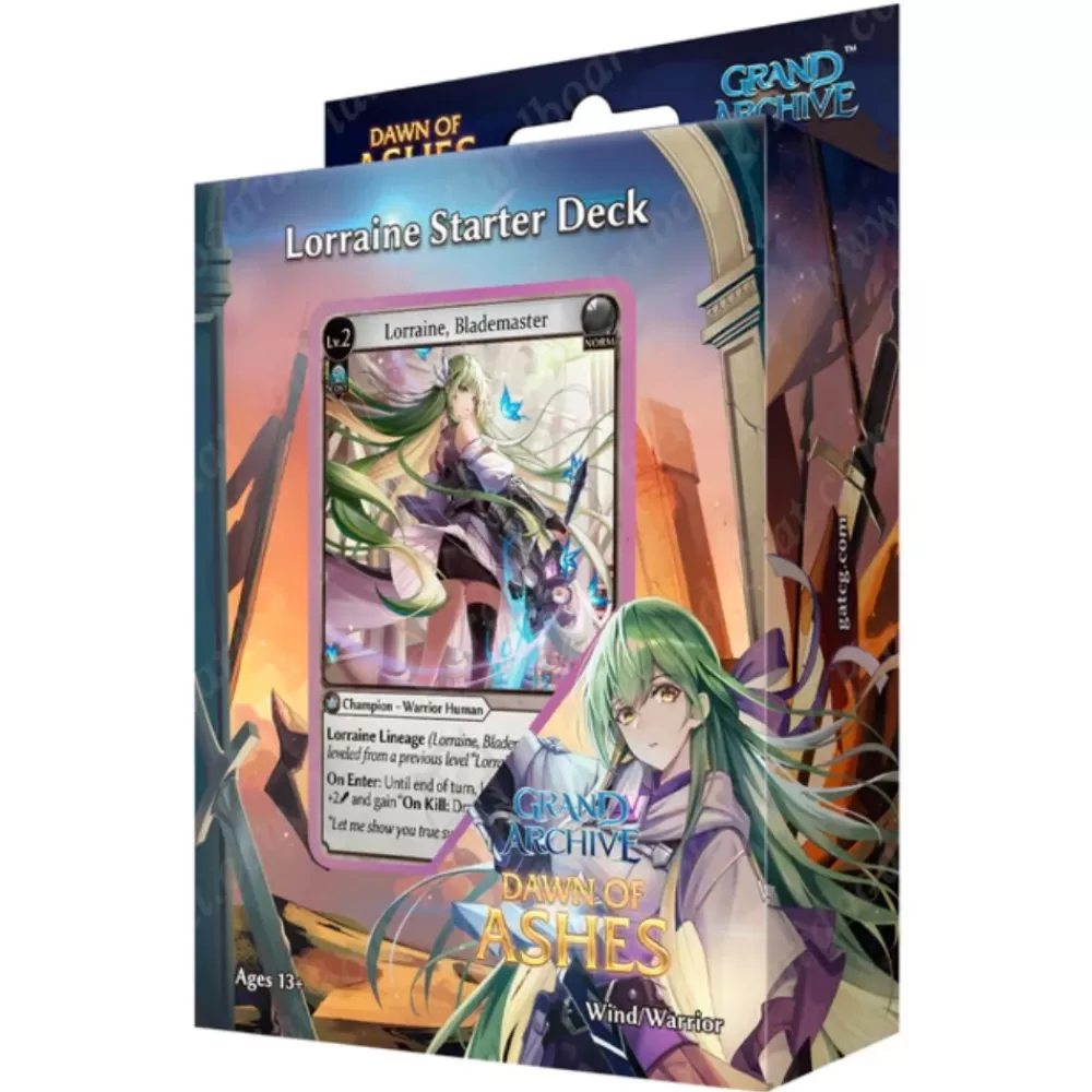 * Grand Archive Tcg: Dawn Of Ashes Starter - Lorraine | Kortspel