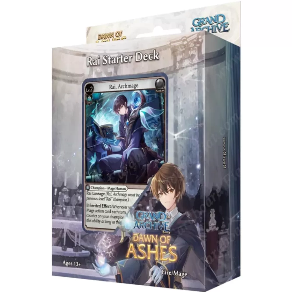 * Grand Archive Tcg: Dawn Of Ashes Starter - Rai | Kortspel