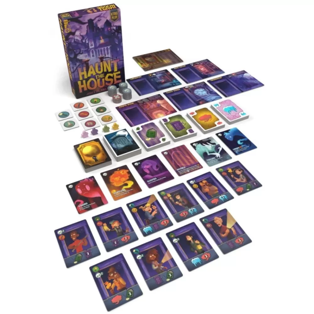 Kids Table BG Haunt The House | Familjespel