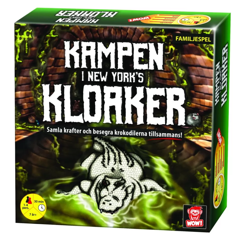 Wow! Kampen I New Yorks Kloaker | Familjespel
