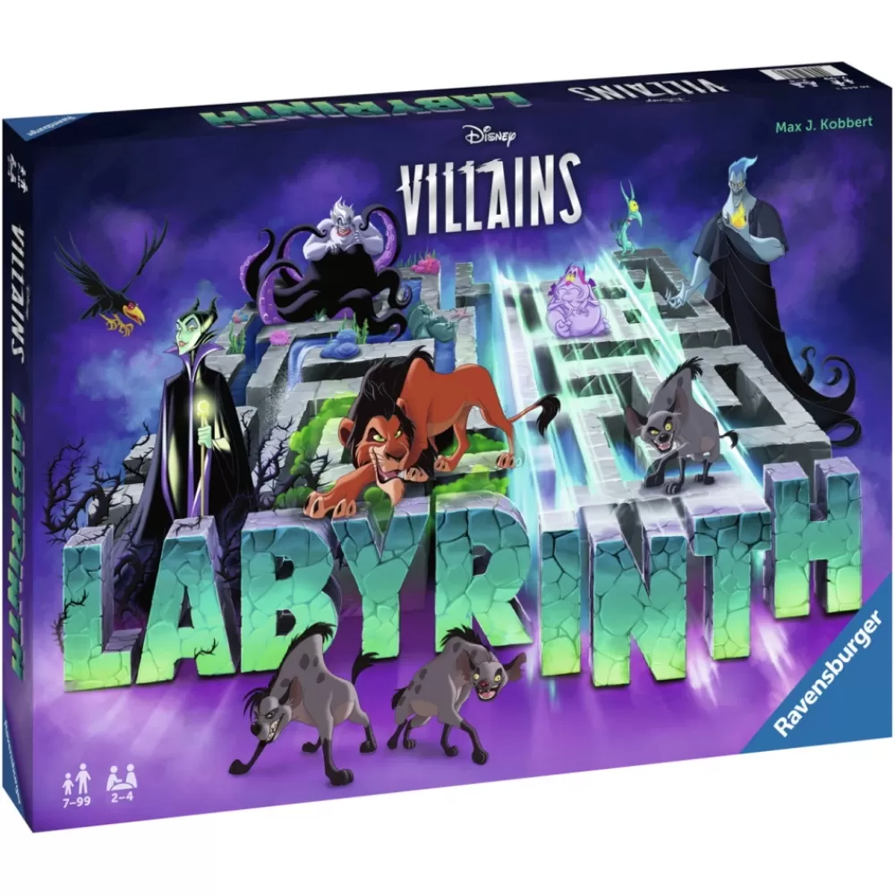 Ravensburger Labyrinth Disney Villains | Familjespel