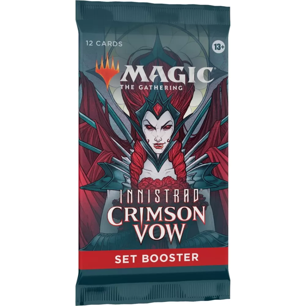 Magic The Gathering Magic: The Gathering - Innistrad: Crimson Vow Set Booster | Kortspel