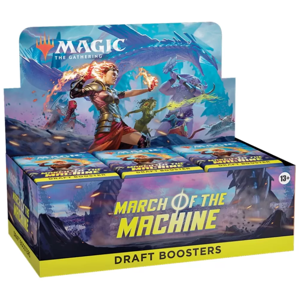 Magic The Gathering Magic: The Gathering - March Of The Machine Draft Display | Kortspel