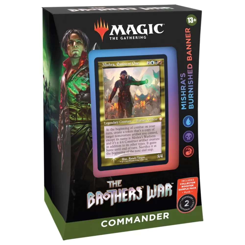 Magic The Gathering Magic: The Gathering - Mishra''S Burnished Banner Commander Deck | Kortspel