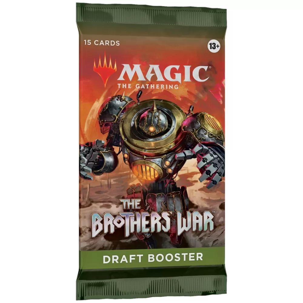 Magic The Gathering Magic: The Gathering - The Brothers'' War Draft Booster | Kortspel