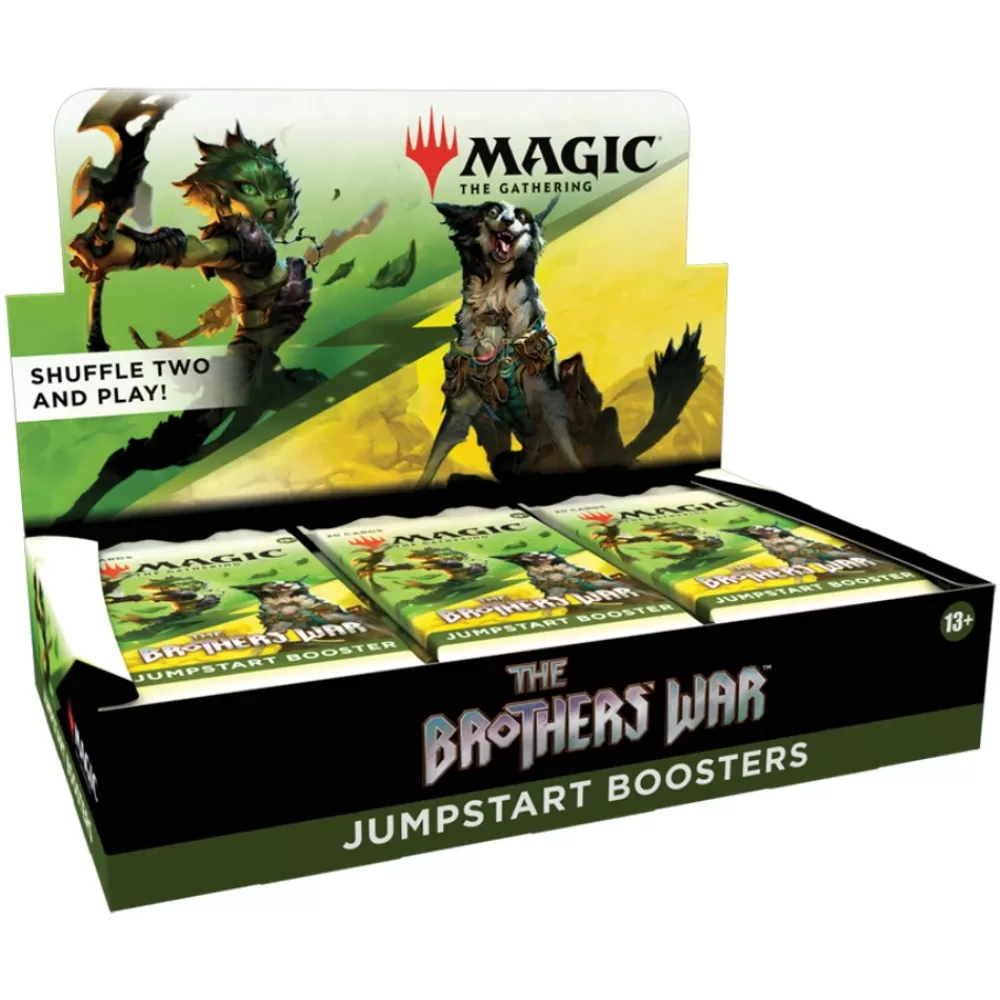 Magic The Gathering Magic: The Gathering - The Brothers'' War Jumpstart Booster Display | Kortspel